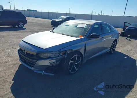 2021 Honda Accord Sport 2.0T from USA, damaged, VIN 1HGCV2F32MA006735